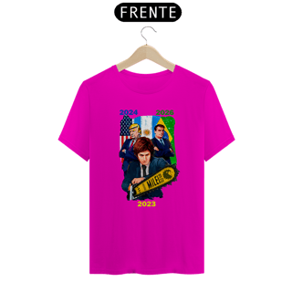 Nome do produto Camiseta Brasil USA & Argentina - Conservador Direita Unisex