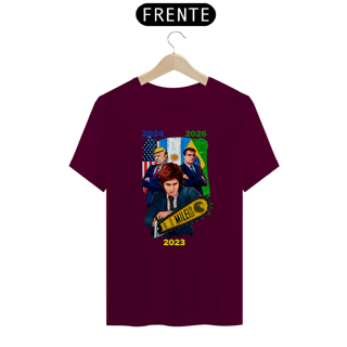 Nome do produto Camiseta Brasil USA & Argentina - Conservador Direita Unisex