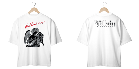Camiseta Oversized Villain 