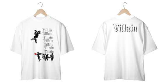 Camiseta Oversized Villain 