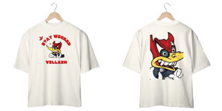 Nome do produto Camiseta Oversized Villain Stay wicked