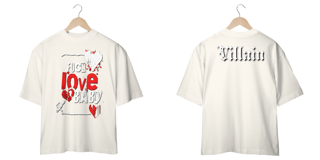 Nome do produto Camiseta Oversized Villain Fuck Love