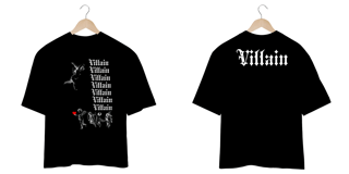 Nome do produto Camiseta Oversized Villain 