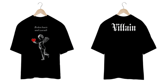 Camiseta Oversized Villain 