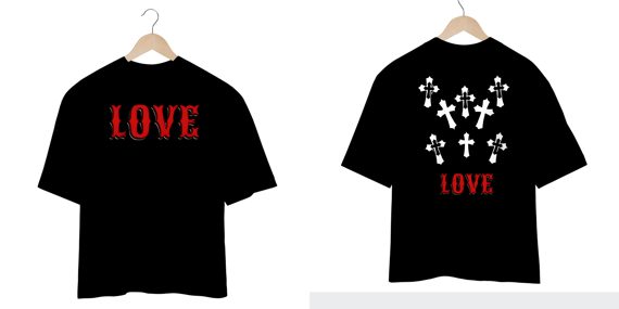 Camiseta Oversized Villain