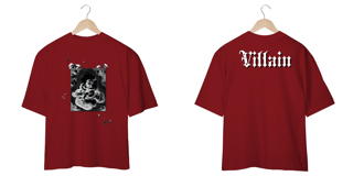 Nome do produto Camiseta Oversized Villain Cupido arte
