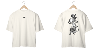 Nome do produto Camiseta Oversized Raiz de Davi - Off-White