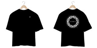 Nome do produto Camiseta Oversized Yeshua - Preto