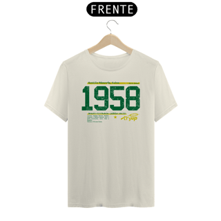 Nome do produto camiseta tryUP copa58 off white // algodão Prime