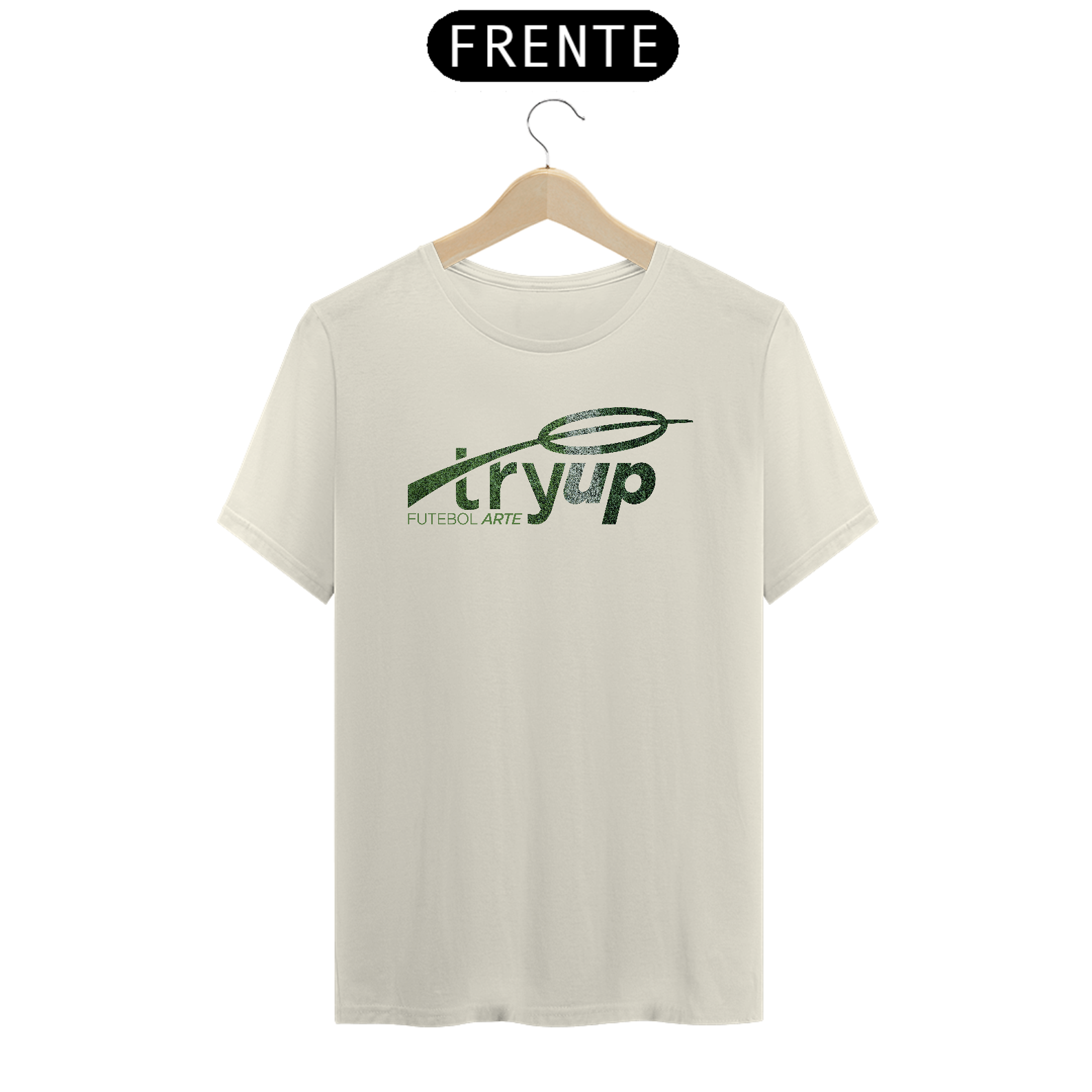 camiseta tryUP .futebol arte logo // Algodão Prime