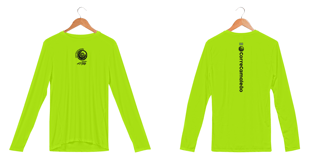 Nome do produto  camiseta tryUP .CorreCamaleão ML I  // dryON UV