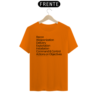 Nome do produto Camiseta estrutura Cyber Kill Chain