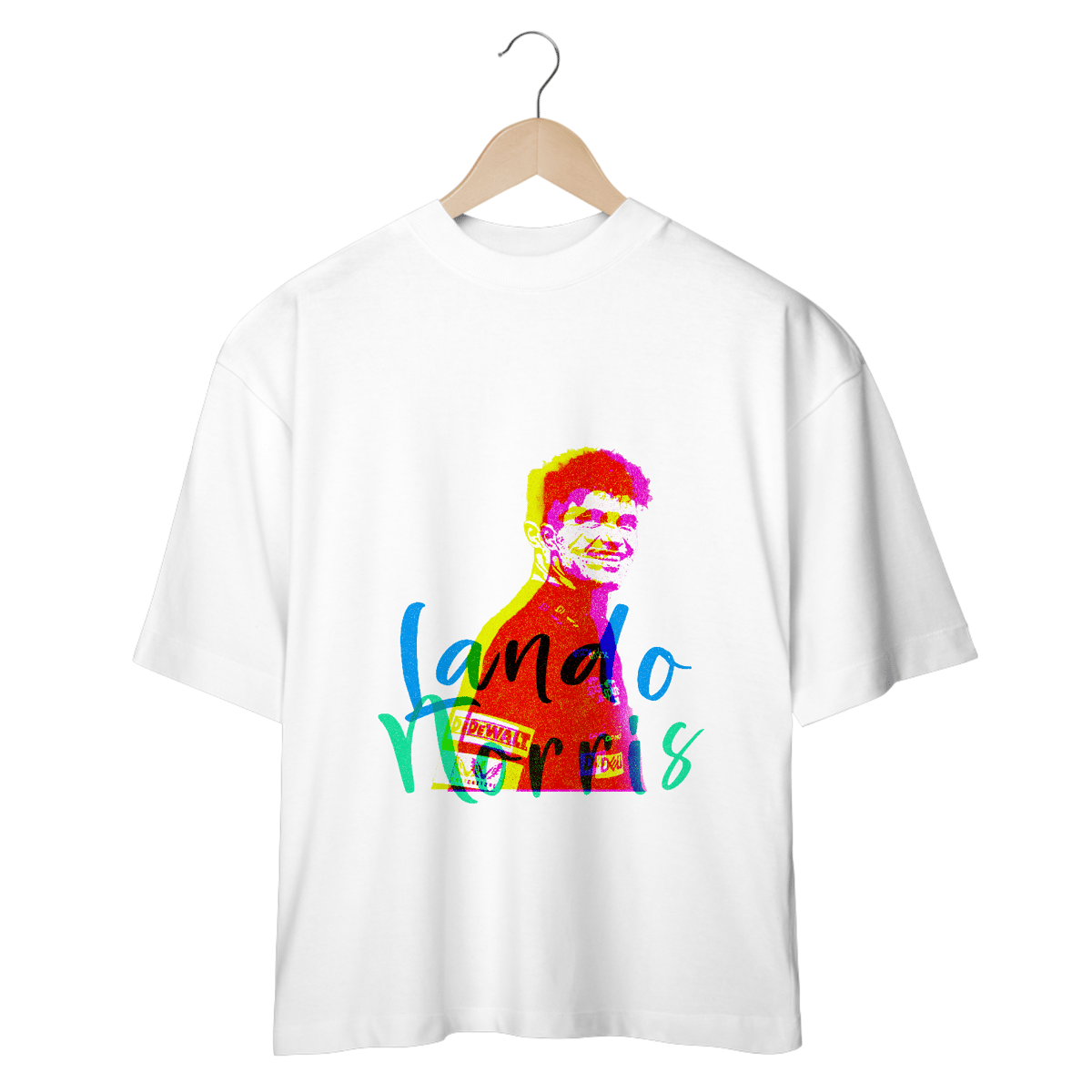 Nome do produto: Lando Norris Risografia Oversized