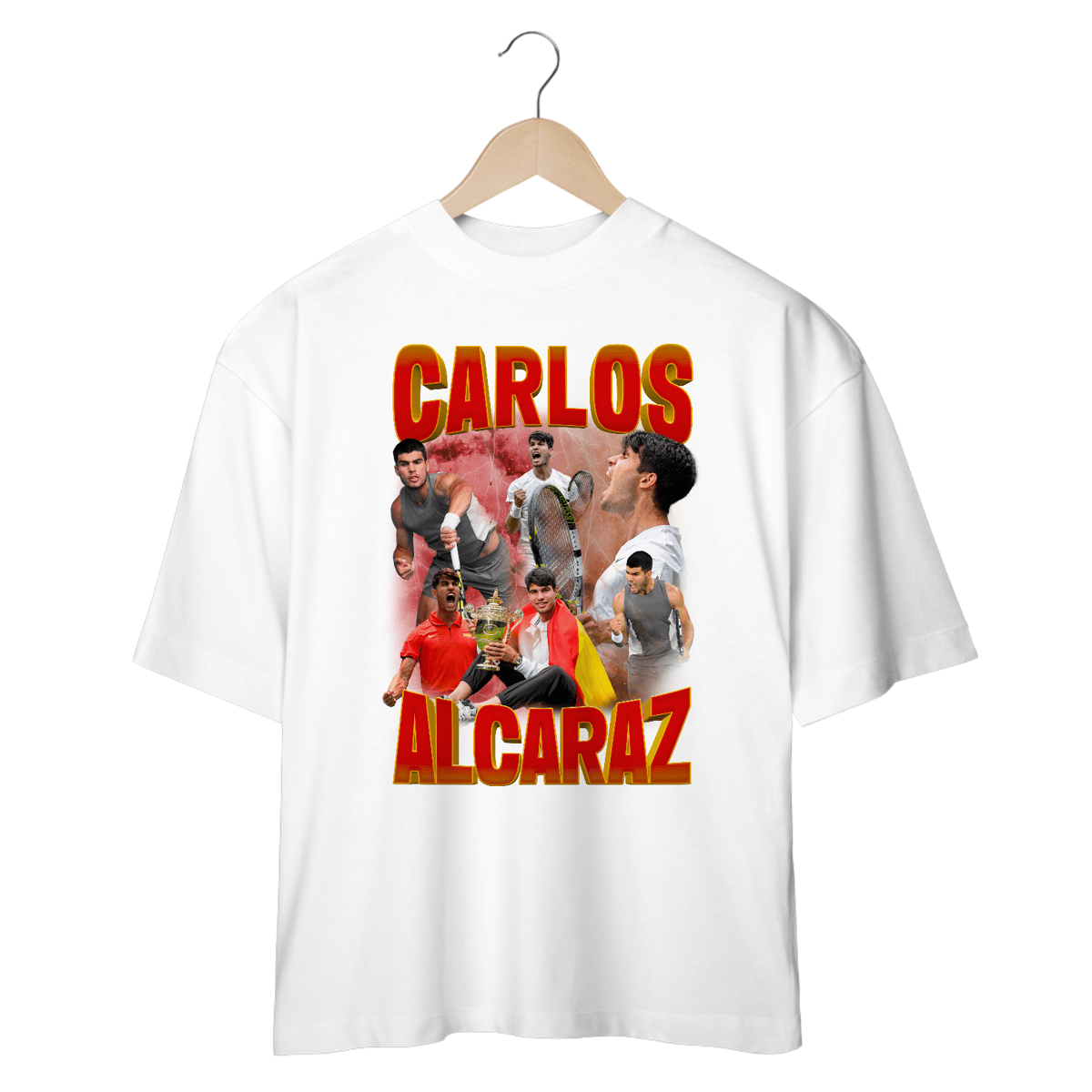 Nome do produto: Carlos Alcaraz Oversized - Every Fã 