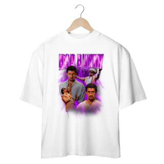 Nome do produto Bad Bunny Old school - Oversized - Every Fã