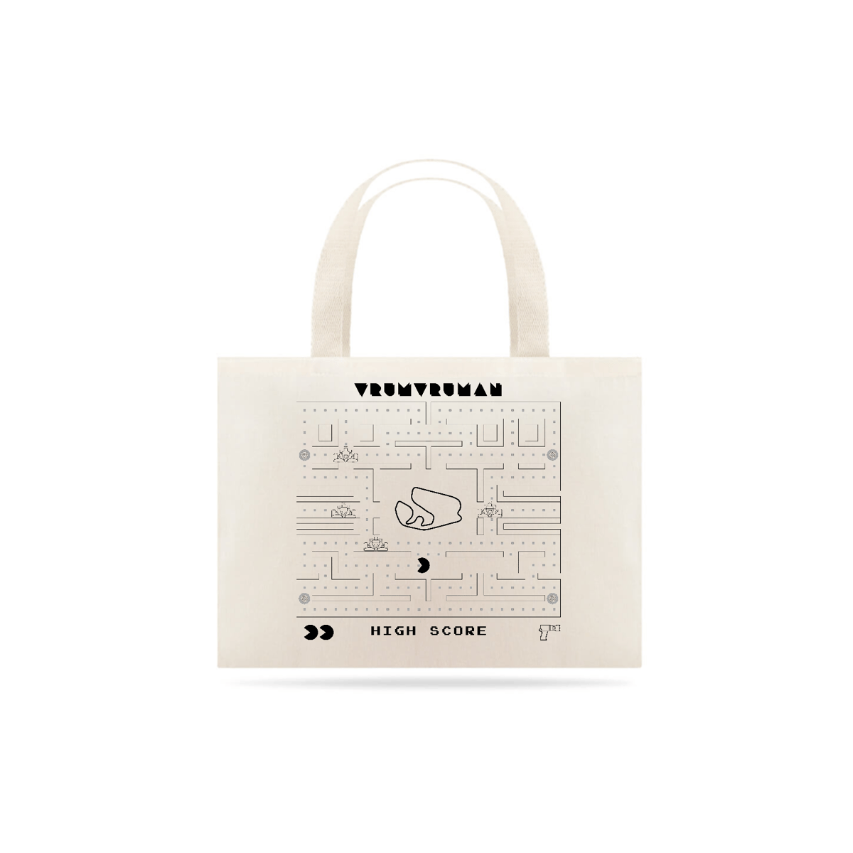 Nome do produto: Ecobag Pacman Interlagos