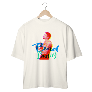 Nome do produto Bad Bunny - Risografia - Oversized - Every Fã