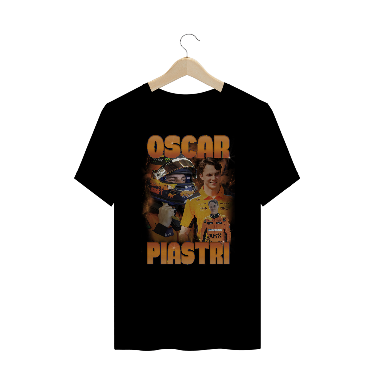 Oscar Piastri Old School Plus Size