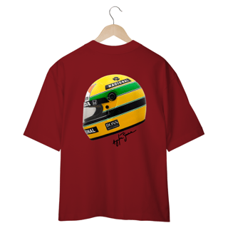 Nome do produto Capacete Ayrton Senna - Costas