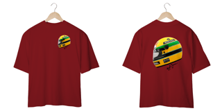 Nome do produto Capacete Senna - Frente e Costas