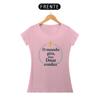 Nome do produto baby long  -   O mundo gira, mas Deus conduz