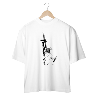 CAMISETA OVERSIZED FORCED FREEDOM - W