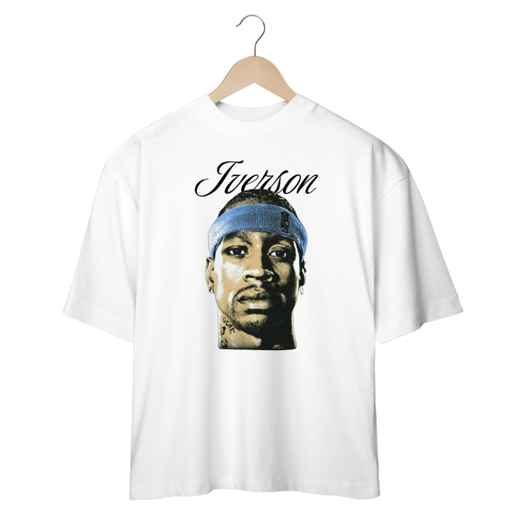 CAMISETA IVERSON OVERSIZED BRANCA