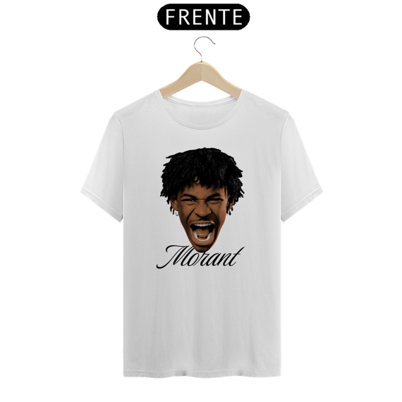CAMISETA MORANT PADRÃO BRANCA