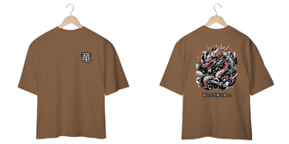 Nome do produto CAMISETA OVERSIZED - LIBERTE O PODER DO DRAGÃO