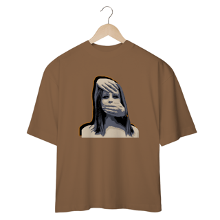 Nome do produto CAMISETA OVERSIZED - SILENCE ON THE POINT