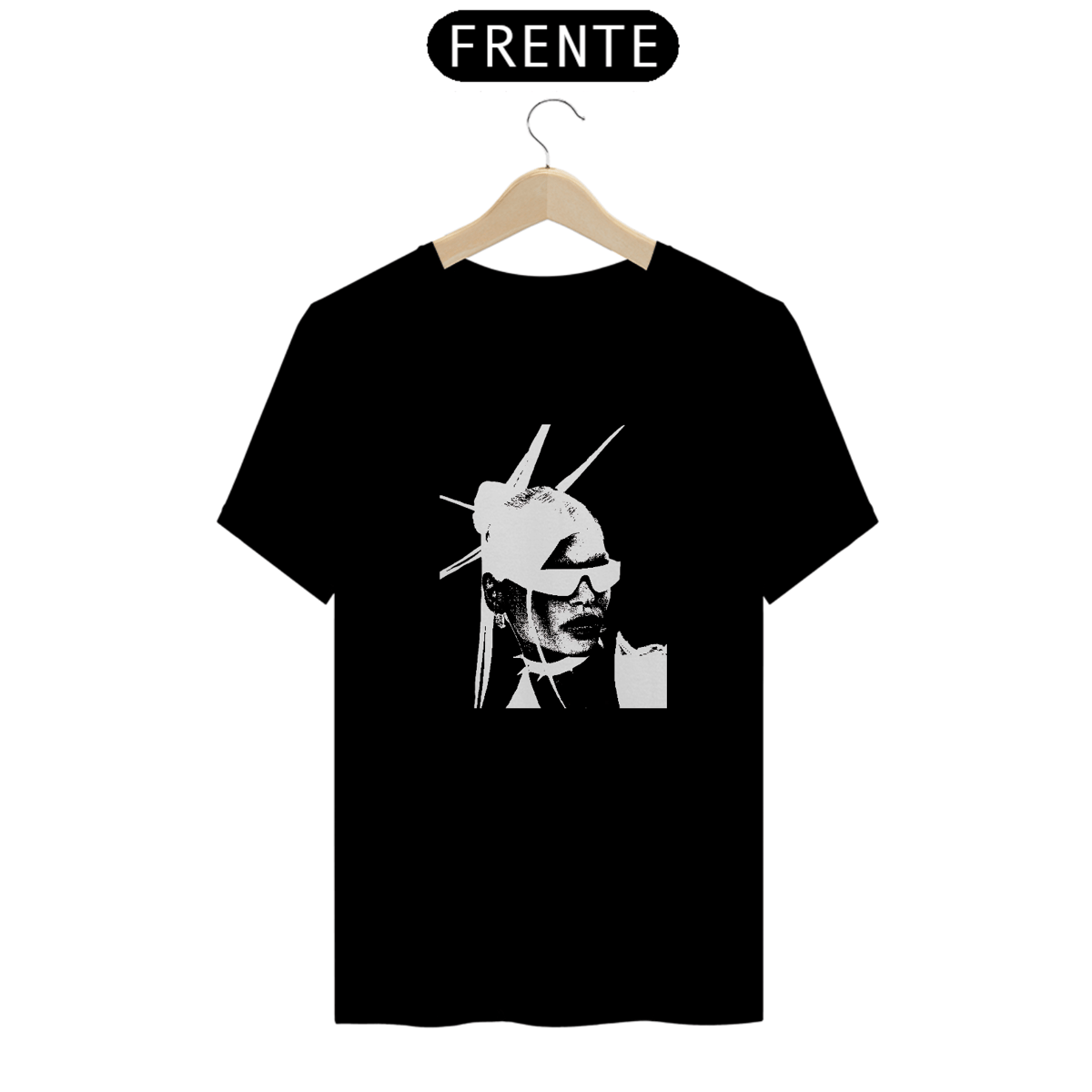 Nome do produto: CAMISETA WOMAN IN GLASSES