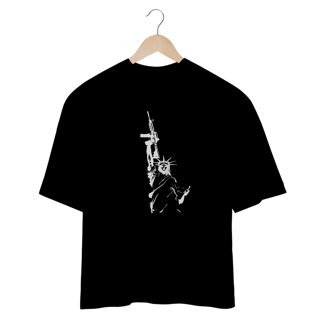 Nome do produto CAMISETA OVERSIZED FORCED FREEDOM -B