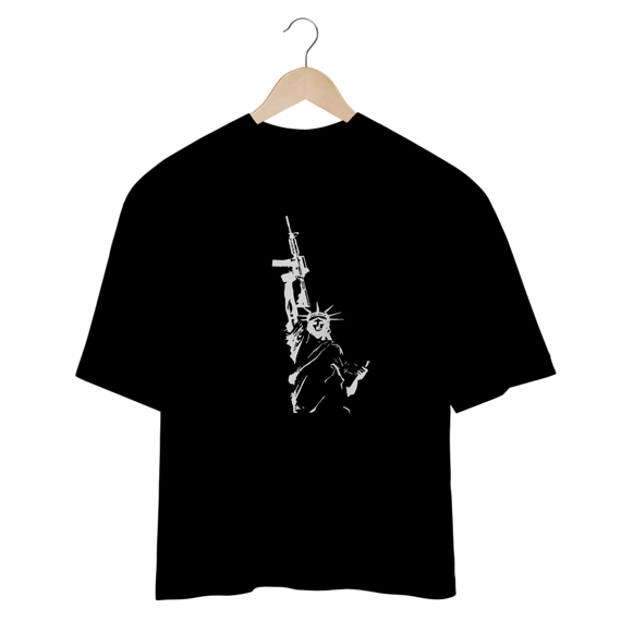 CAMISETA OVERSIZED FORCED FREEDOM -B