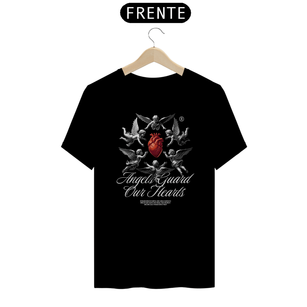 Nome do produto: CAMISETA ANGEL HEARTS