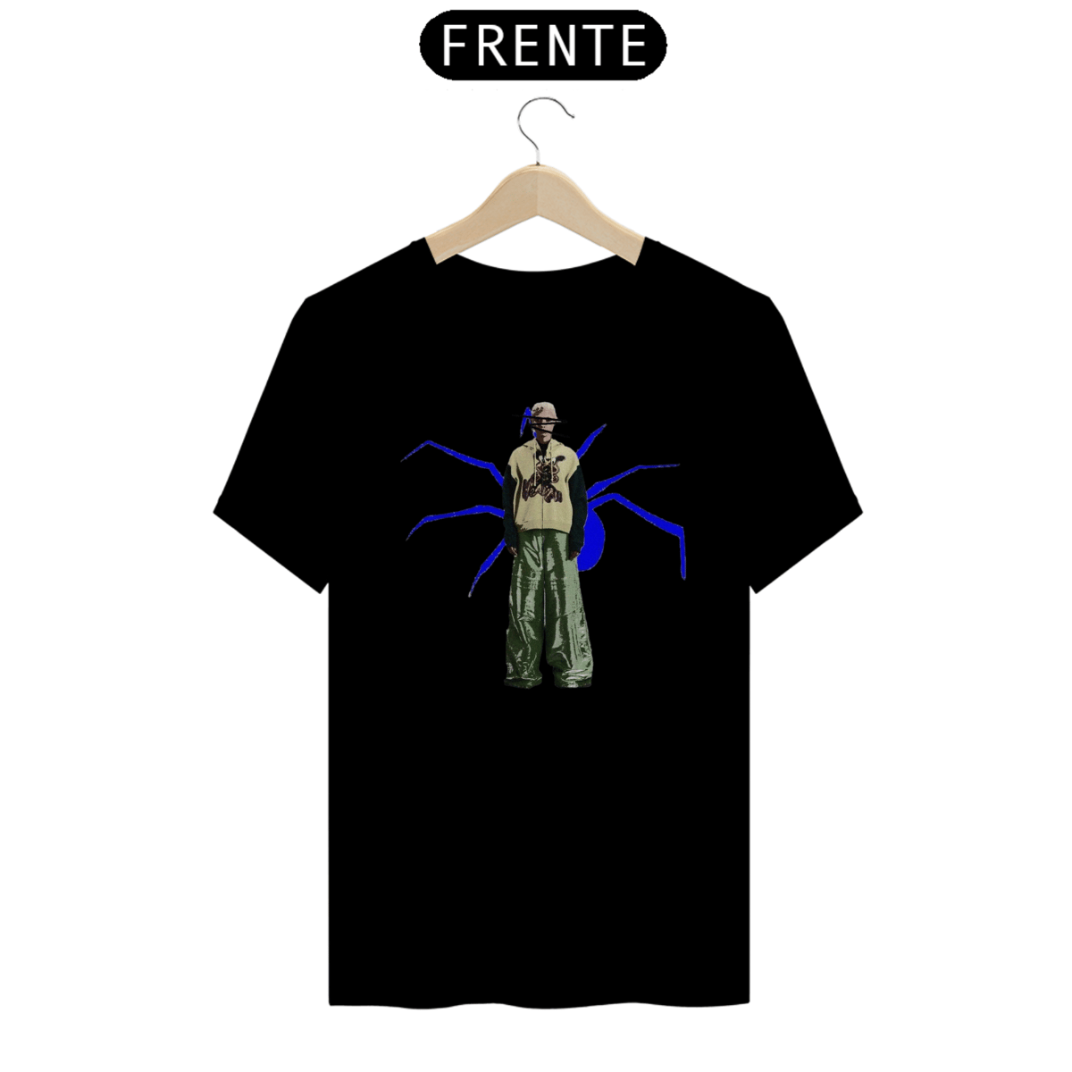 Nome do produto: CAMISETA BLUE WIDOW