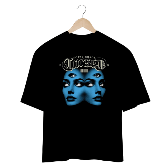 CAMISETA CURSED OVERSIZED