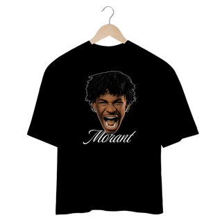 CAMISETA MORANT OVERSIZED PRETA