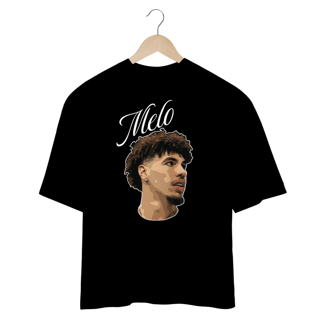 CAMISETA MELO OVERSIZED PRETA