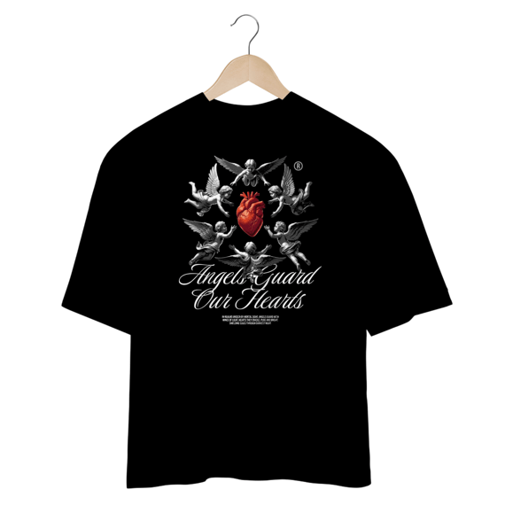 CAMISETA ANGELS HEARTS OVERSIZED