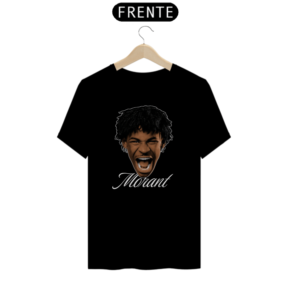 CAMISETA MORANT PADRÃO PRETA