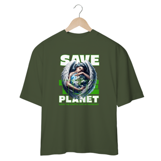 Nome do produto CAMISETA OVERSIZED SAVE THE PLANET