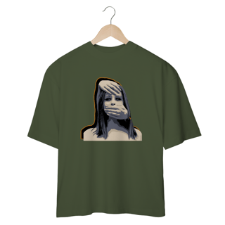 Nome do produto CAMISETA OVERSIZED - SILENCE ON THE POINT
