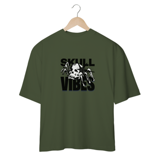 CAMSIETA OVERSIZED SKULL