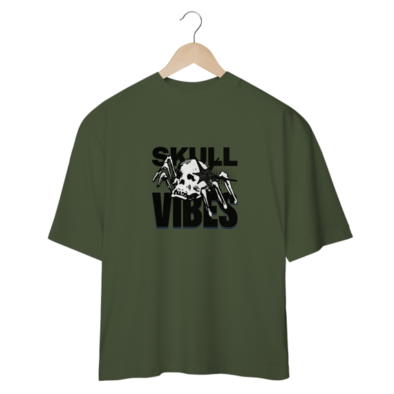 CAMSIETA OVERSIZED SKULL