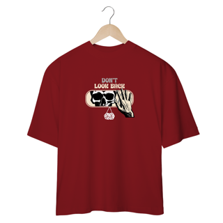 Nome do produto CAMISETA OVERSIZED - DONT LOOK BACK