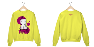 Nome do produto Moleton Blusão Streetwear Graffity - Bubbles Gum 