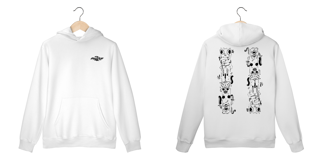 Nome do produto Moletom Canguru Grande, Estampa Frente e Costas, Moletom com Capuz Streetwear, Moletom Masculino Unissex, Estilo Grafite, Tribal, Rap, Street Skate e Bike Wheeling ,Grau de Bike, Rock, Roupa Undeground, Estilo de Rua - Moletom Graffity TOTENS 