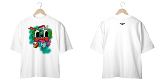 Nome do produto Camiseta Oversized Unissex Underground Skate Bike Loose cut - Sticker Man 