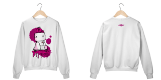 Nome do produto Moleton Blusão Streetwear Graffity - Bubbles Gum 