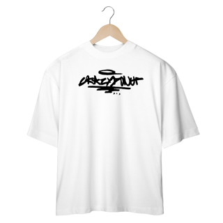 Nome do produto Camiseta Oversized Streetwear Unissex - Crazy Originals Black